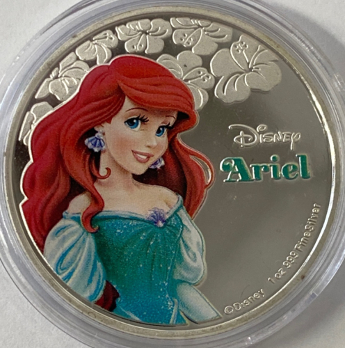 1 Oz .999 Fine Silver Disney Collectible Coin