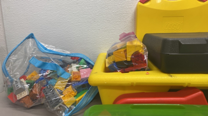 Huge Lot of Lego Bricks, Minifigures, Carrying Cases and more