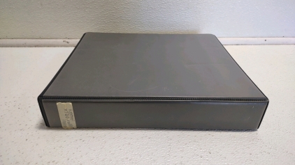 Binder Full of Hockey Player Cards