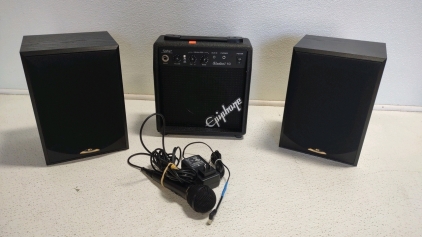 Epiphone Electar 10 w/ (2) 8"x6&frac12;"x11" Sound Dynamic Subwoofers