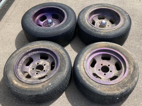 (4) Cooper Tires On 5-Bolt Aluminum Wheels