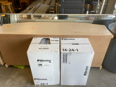 (2) 18 Packs Filtrete 14x24x1 Home Air Filters