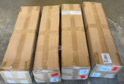 (4) Boxes of 360 Feet Rolls of Weed Barrier