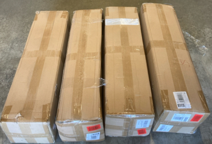 (4) Boxes of 480 Feet Rolls of Weed Barrier