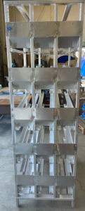 Aluminum Rack 41&rdquo;x27&rdquo;x75&rdquo;