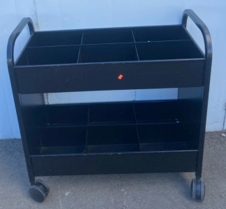 Aluminum Rolling Cart 3&rsquo;x18&rsquo;x3&rsquo;