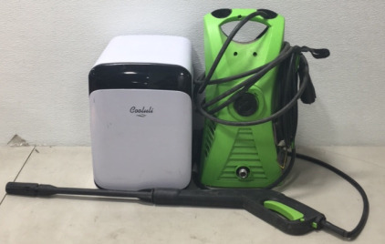 (1) Portland Pressure Washer (1) Cooluli Mini Fridge