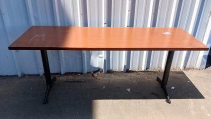 Steel Frame Desk 6'x2'x29"