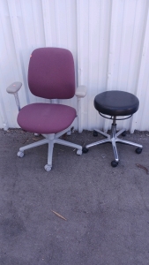Swivel Chair and Swivel Stool