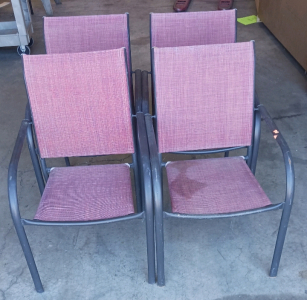 4) Patio Chairs