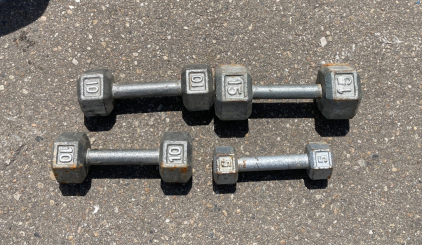 (4) Dumbbells