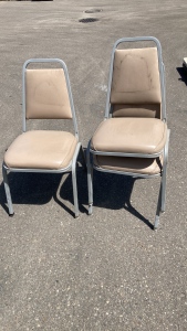 MTS Metal Chairs x (3)