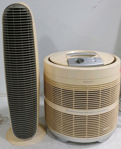 (1) Honeywell Hepa Air Cleaner (1) Honeywell Ion Generator