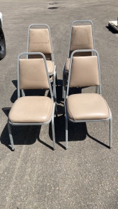 MTS Metal Chairs x (6)