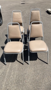 MTS Metal Chairs x(6)