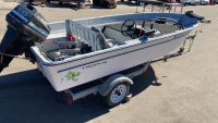 20 FT BASS BOAT WITH TRAILER - 6