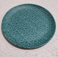 (3) Boxes of Premium Serving Trays, (2) Breakfast Trays & (1) 6-Piece Malachite Trellis Salad Plate Set - 7