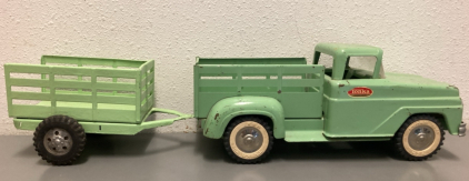 Antique Tonka Truck w/ Trailer