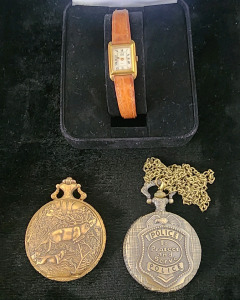 Womans Jaz Watch, (2) Mens Pocket Watches