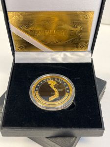 (2) 1959 Souvenir Vietnam Commemorative Coin (Unverified)