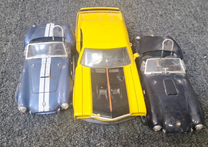 (3) Miniature Model Car Collectables