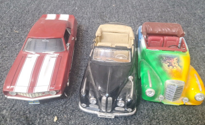 (3) Miniature Model Car Collectables