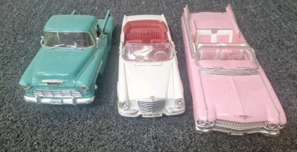 (3) Miniature Model Car Collectables