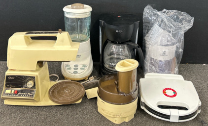 Sandwich Toaster, Coffee Maker, Blender & More