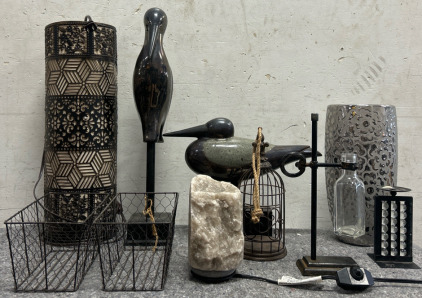 Vases, Lamps, Baskets, And More Beautiful Home Decor