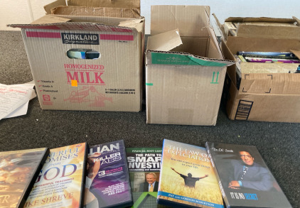 Assortment of Disc Movies & VHS Movies