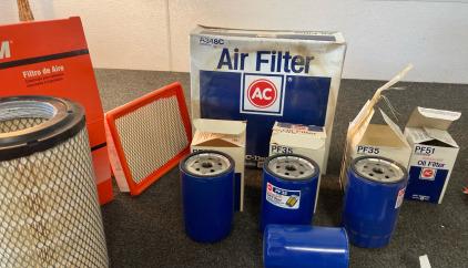 Air Filters, & Oil Filters