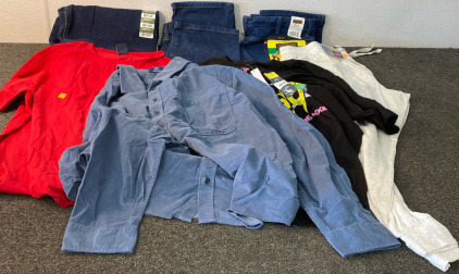 (3) Sets of Jeans, Pants, & (3) Shirts