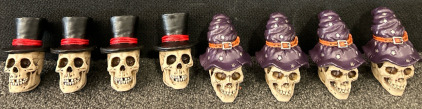 (8) Skull Gear Shift Knobs