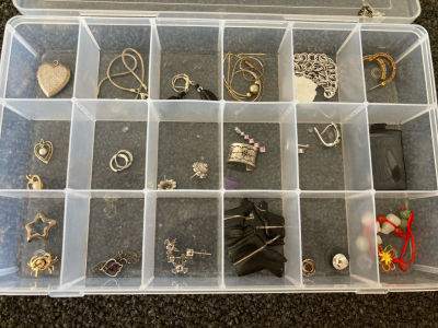Rings, Earrings, & Necklace Pieces