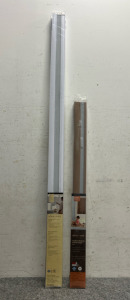 Window Shades, (1) 70&rdquo; W x 72&rdquo;L Motorized Cellular Shade & 47&rdquo;W x 64&rdquo;L Cordless Blackout Shade