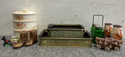 Vintage Dishes, Cookware, Salt& Pepper Shakers & More