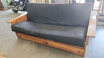 Futon Bed w/ Drawers