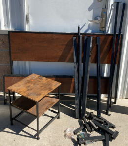 Small Table, Bed Frame