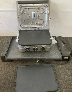 Curtis Stone Dura-Electric Gridle, Cuisinart griddler