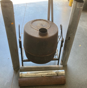Stove with Pipes