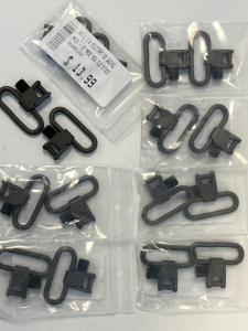 (8) Uncle Mikes 1 1/4 Military QD Swivel Pairs.