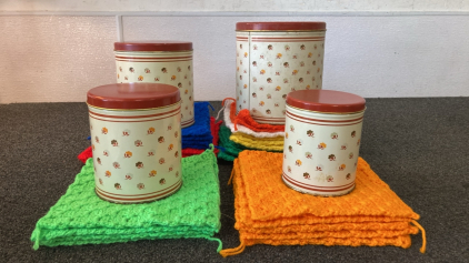 Canisters and Potholders