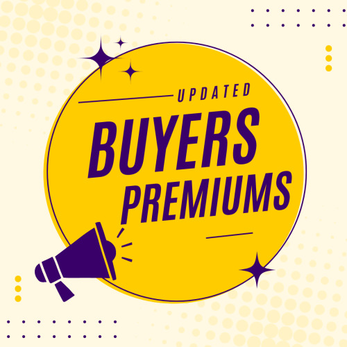 Updated Buyer's Premiums