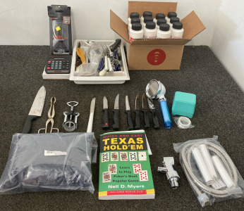 Phone Case, Book, Knifes, Stain Remover