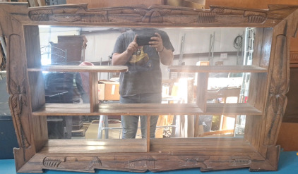 Hanging Shelf Mirror Home Decor...BBFN