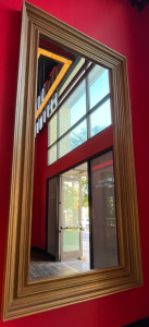 10&rsquo;X5&rsquo; Golden Framed Mirror