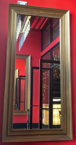 10&rsquo;X5&rsquo; Golden Framed Mirror