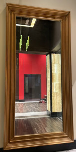 10&rsquo;X5&rsquo; Golden Framed Mirror