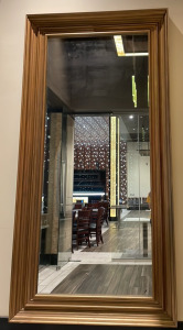 10&rsquo;X5&rsquo; Golden Framed Mirror
