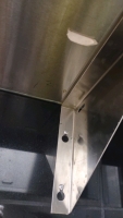 (2) 7'11"x1' Metal Shelf - 7